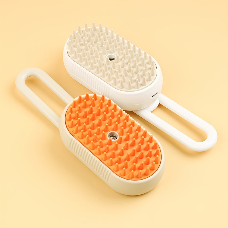 Automatic Pet Hair Removal & Anti-Static Massage Comb for Dogs and Cats – Gentle Grooming, Reduces Shedding