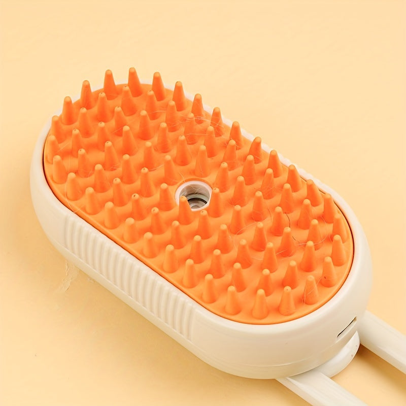 Automatic Pet Hair Removal & Anti-Static Massage Comb for Dogs and Cats – Gentle Grooming, Reduces Shedding