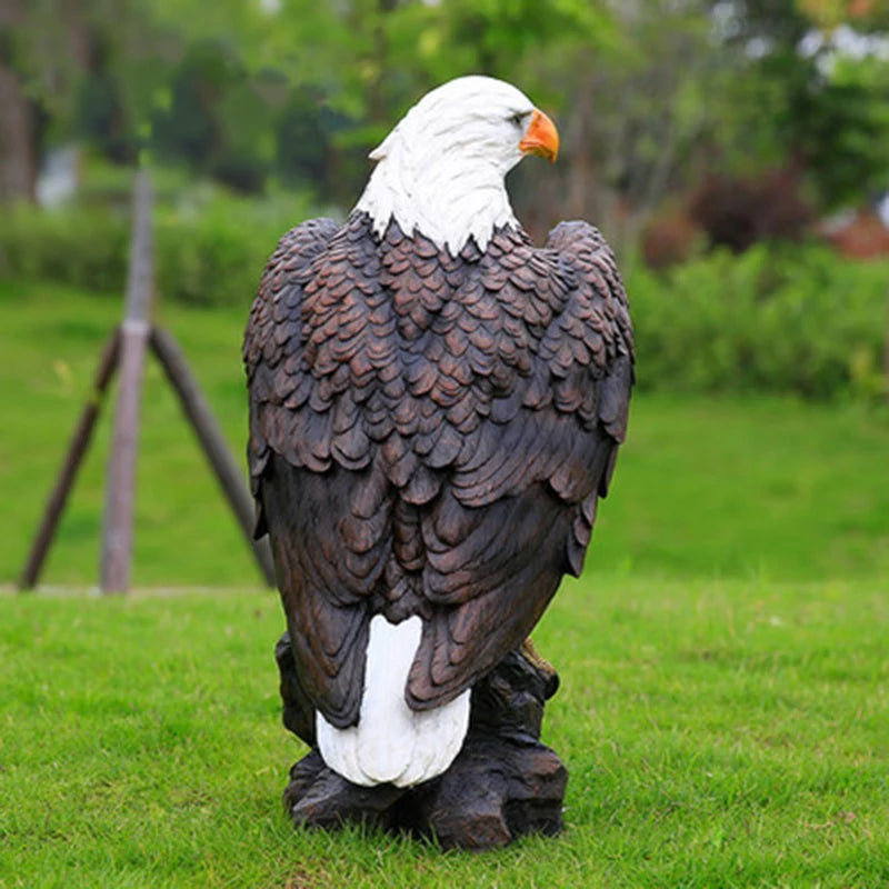 Outdoor simulation eagle ornament living room dining room office study courtyard decoration animal model