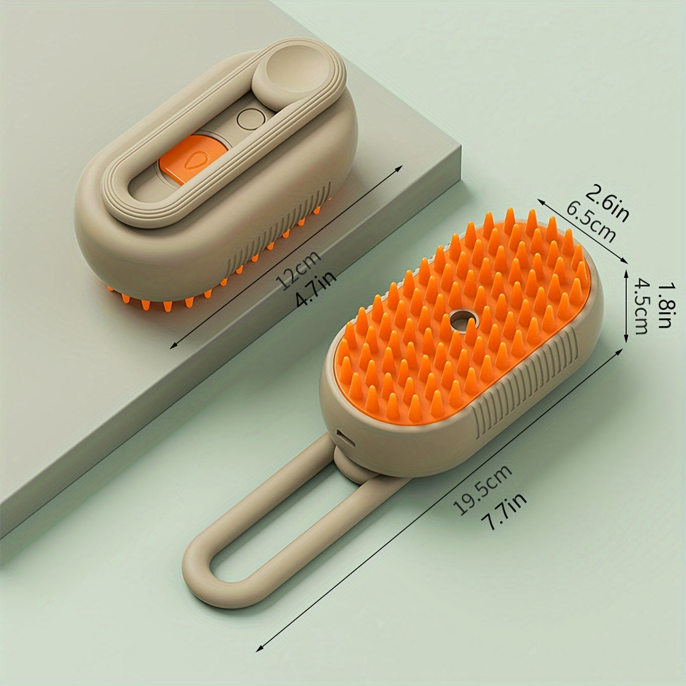 Automatic Pet Hair Removal & Anti-Static Massage Comb for Dogs and Cats – Gentle Grooming, Reduces Shedding